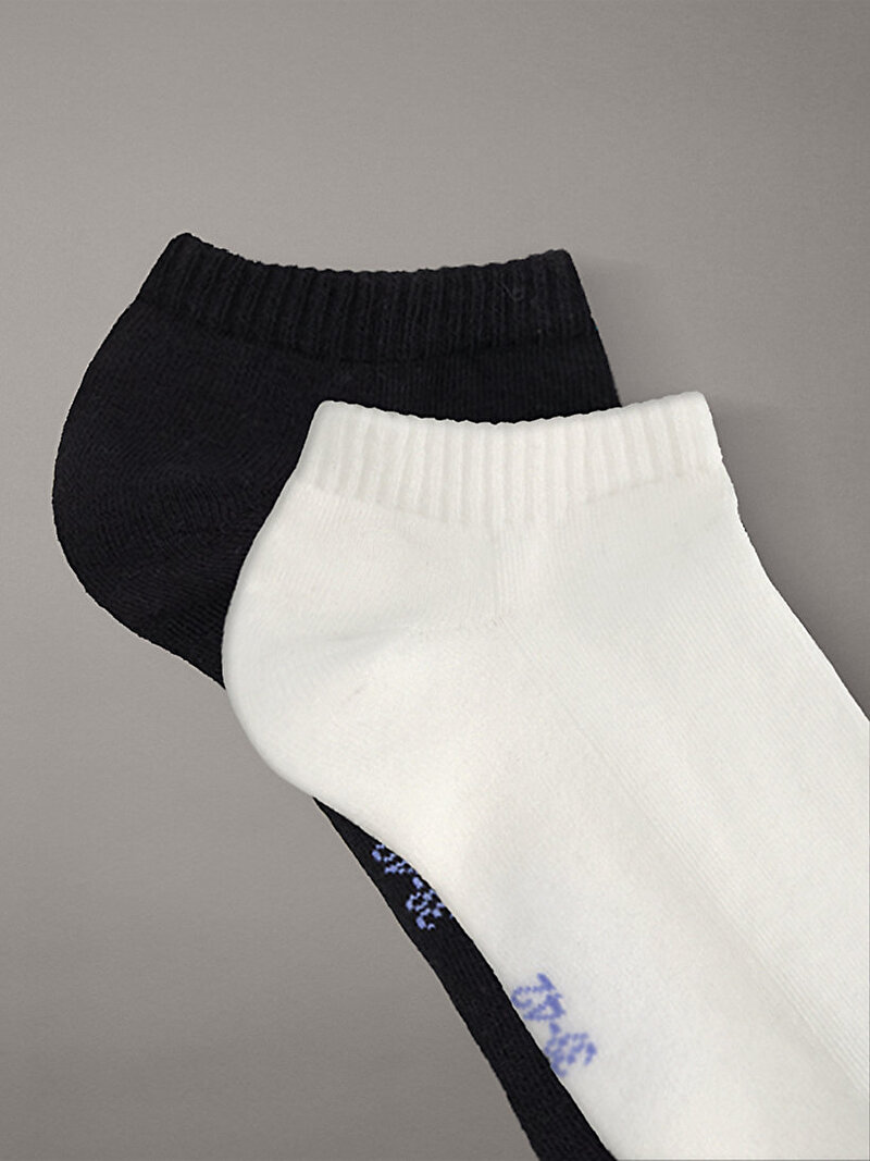 Calvin Klein Çok renkli Renkli Erkek CKJ 4'lü Paket Sneaker Çorabı