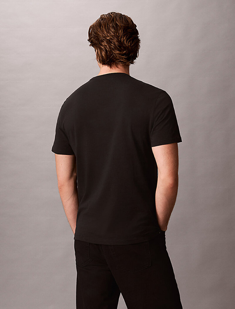 Calvin Klein Siyah Renkli Erkek 30s T-shirt