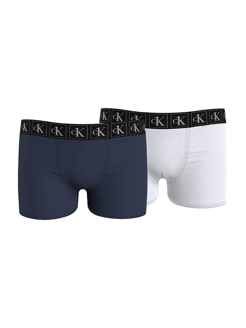 Calvin Klein Çok renkli Renkli Erkek Çocuk 2’lü Boxer - CK One