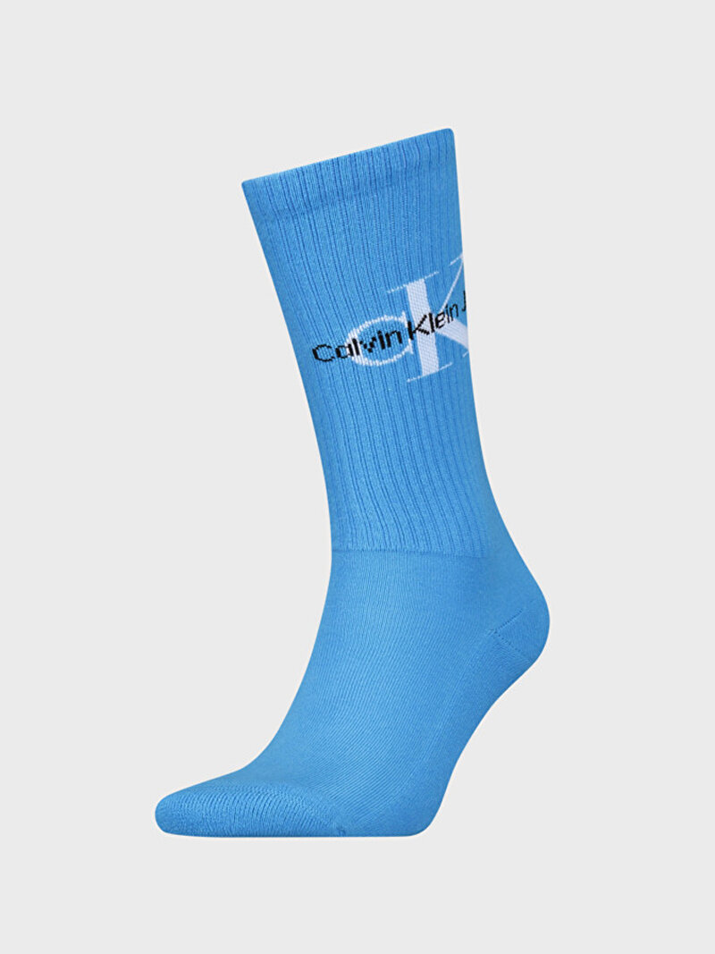 Calvin Klein Mavi Renkli Erkek CKJ Çorap