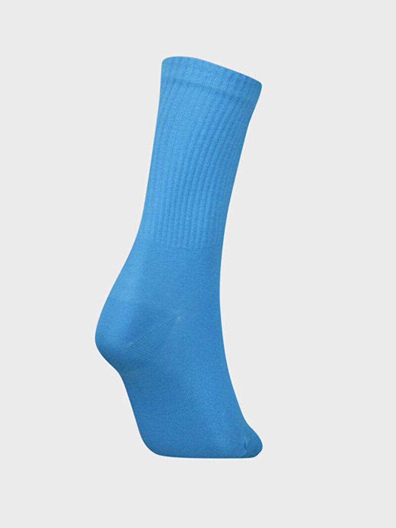 Calvin Klein Mavi Renkli Kadın CKJ Çorap