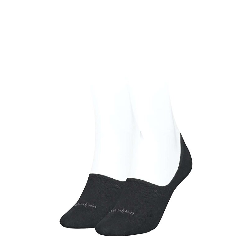 Calvin Klein Siyah Renkli Kadın Footie Mid Çorap