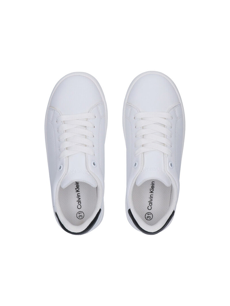 Calvin Klein Çok renkli Renkli Çocuk Unisex Low Cut Lace Up Sneaker