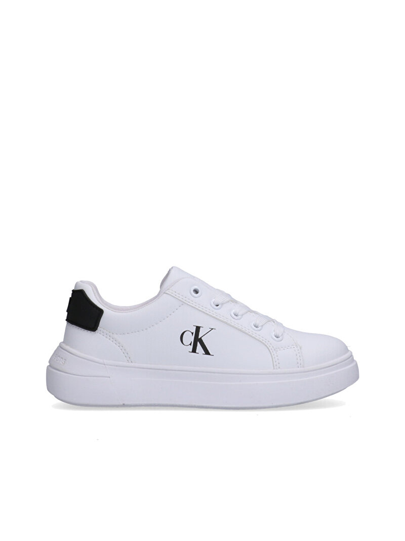 Calvin Klein Çok renkli Renkli Çocuk Unisex Low Cut Lace Up Sneaker
