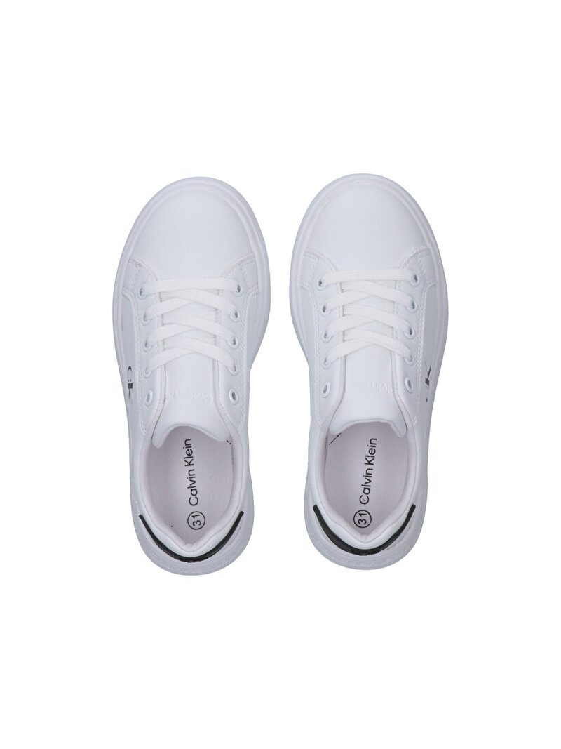 Calvin Klein Çok renkli Renkli Çocuk Unisex Low Cut Lace Up Sneaker
