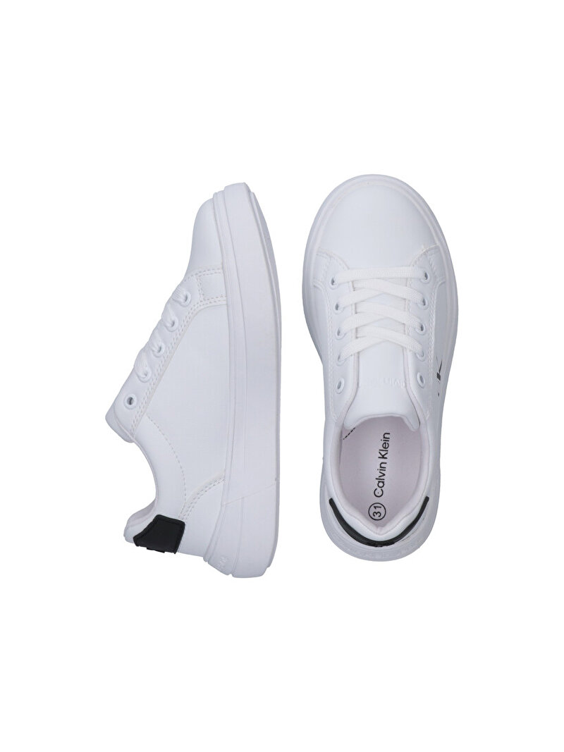 Calvin Klein Çok renkli Renkli Çocuk Unisex Low Cut Lace Up Sneaker