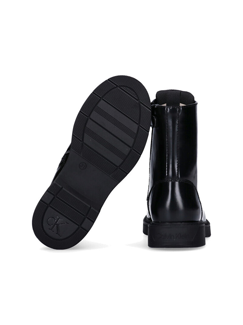 Calvin Klein Siyah Renkli Çocuk Unisex Lace Up Bot