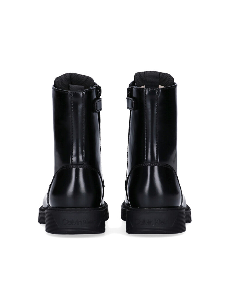 Calvin Klein Siyah Renkli Çocuk Unisex Lace Up Bot