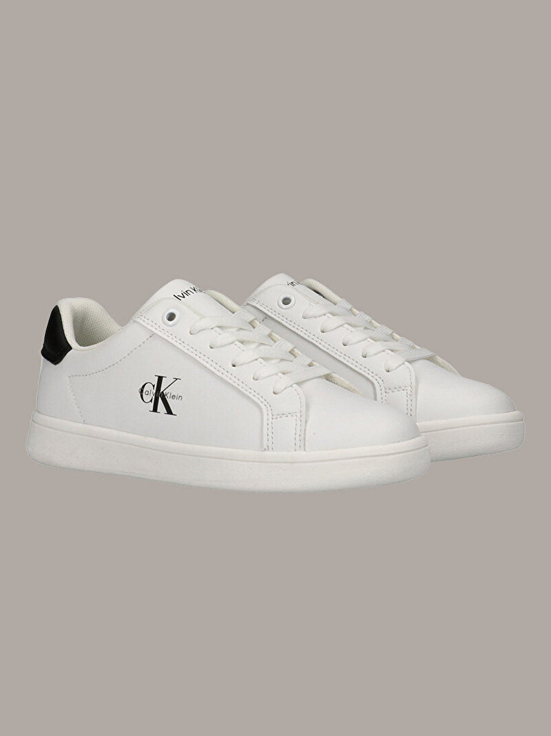 Calvin Klein Çok renkli Renkli Çocuk Unisex Low Cut Laceup Sneaker