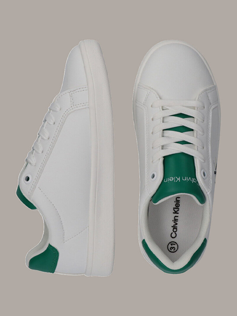 Calvin Klein Çok renkli Renkli Çocuk Unisex Low Cut Laceup Sneaker
