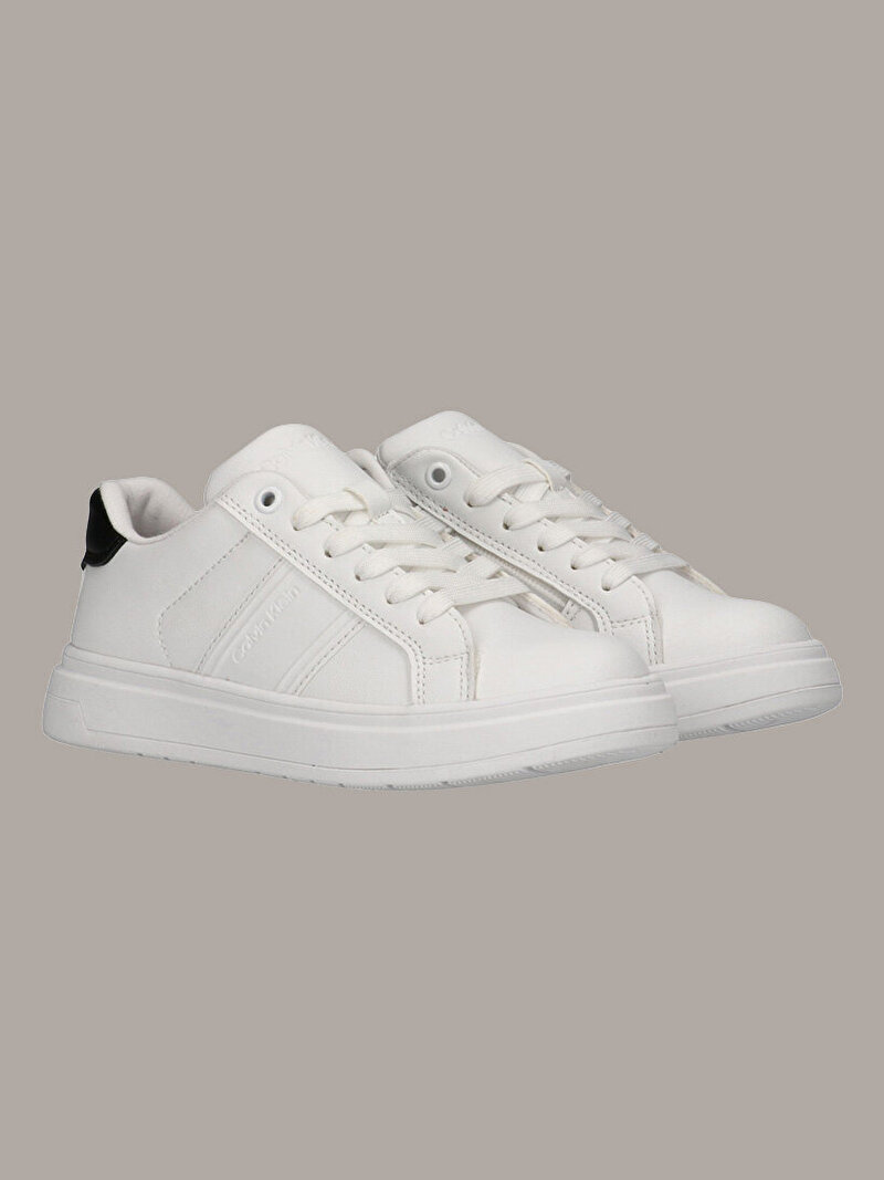 Calvin Klein Çok renkli Renkli Çocuk Unisex Low Cut Laceup Sneaker