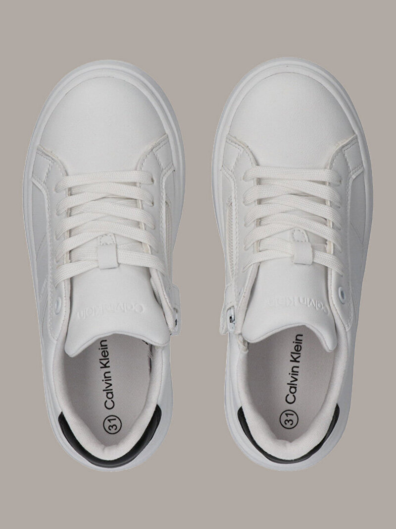 Calvin Klein Çok renkli Renkli Çocuk Unisex Low Cut Laceup Sneaker
