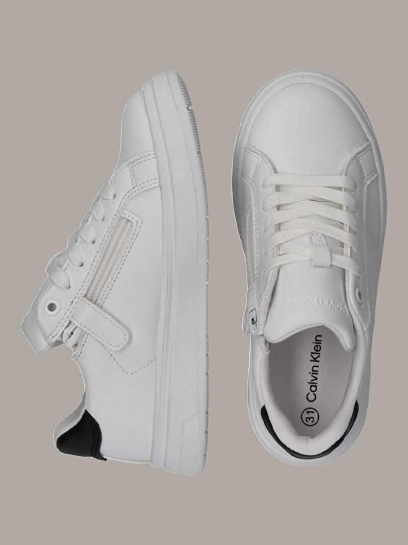 Calvin Klein Çok renkli Renkli Çocuk Unisex Low Cut Laceup Sneaker