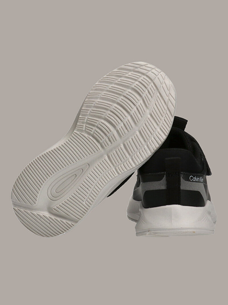 Calvin Klein Siyah Renkli Çocuk Unisex Low Cut Velcro Sneaker