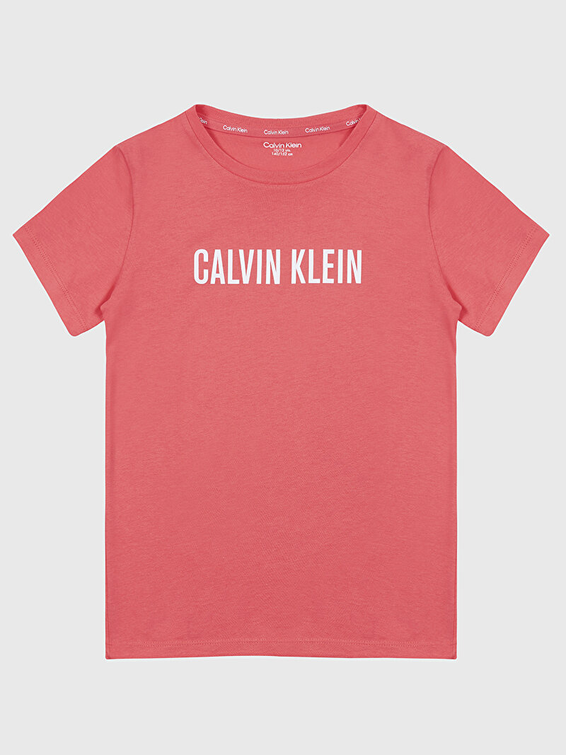 Calvin Klein Pembe Renkli Kız Çocuk 2'Li T-Shirt Set