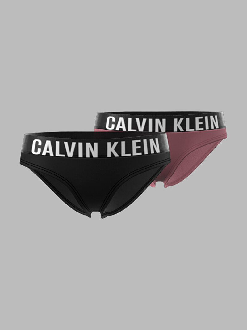 Calvin Klein Çok renkli Renkli Kız Çocuk 2'li Paket Trunk Boxer