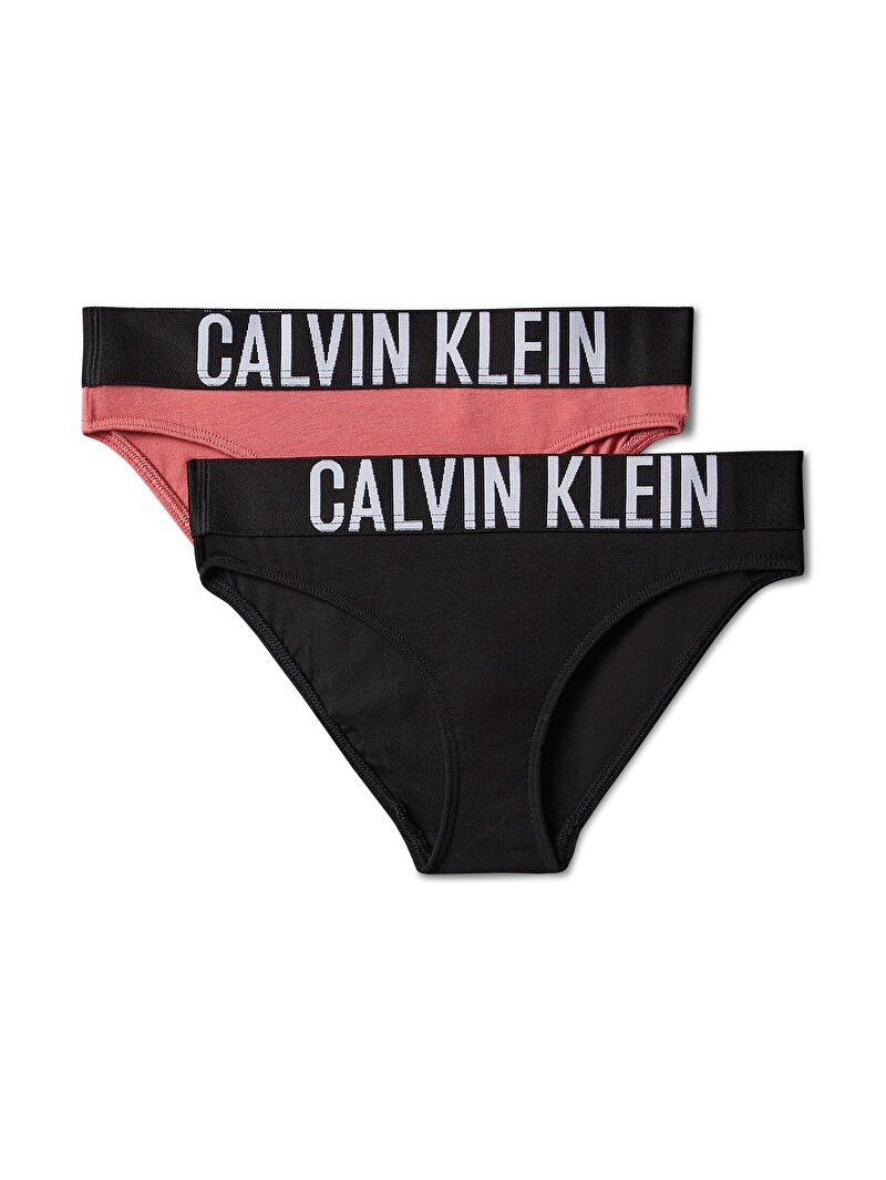 Calvin Klein Çok renkli Renkli Kız Çocuk 2'li Paket Trunk Boxer