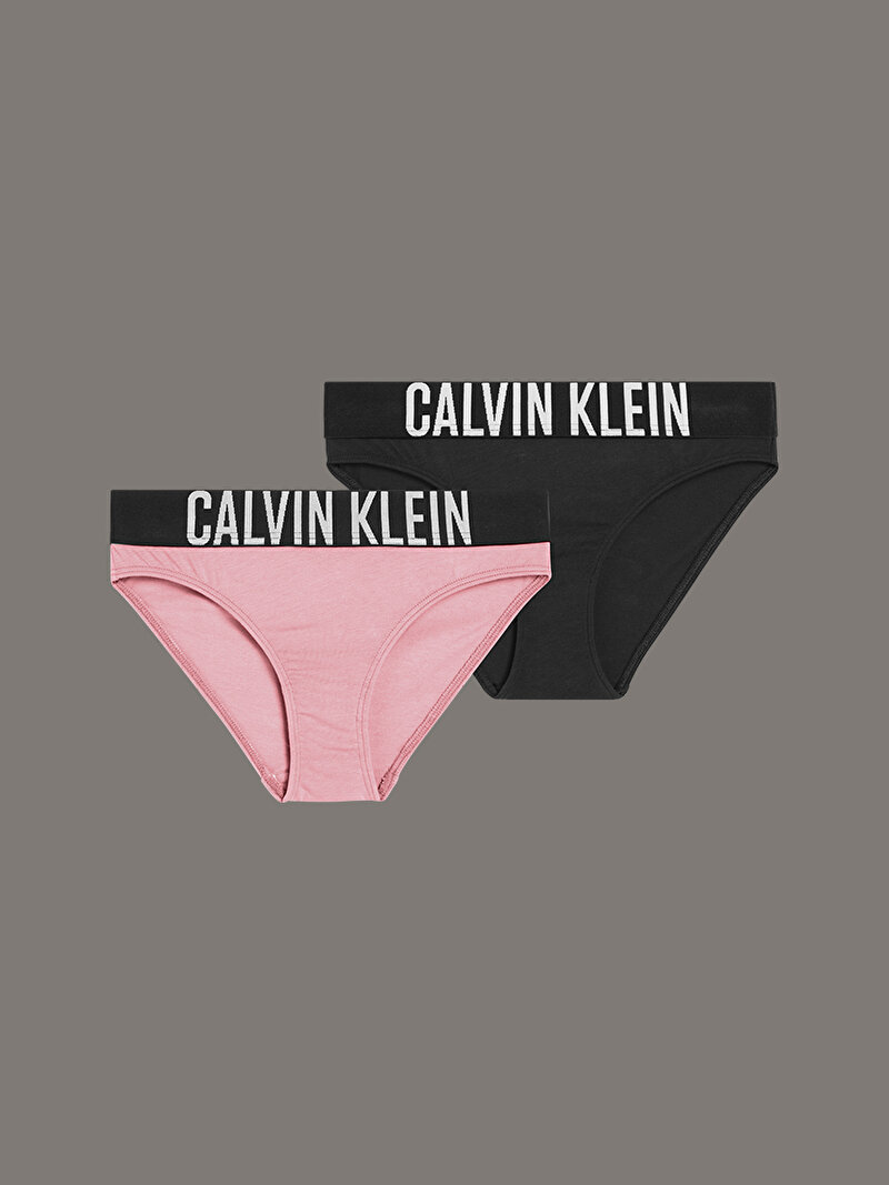 Calvin Klein Çok renkli Renkli Kız Çocuk 2'li Paket Bikini Külot