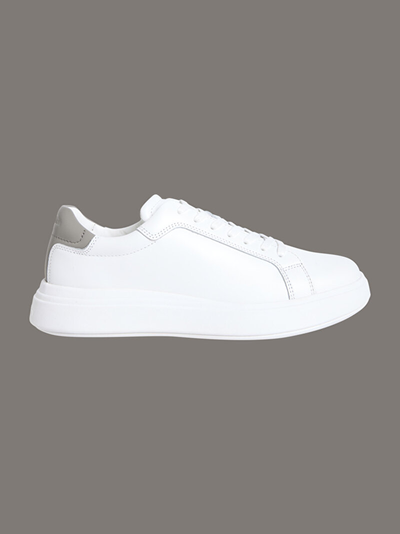 Calvin Klein Beyaz Renkli Erkek Low Top Lace Up Sneaker