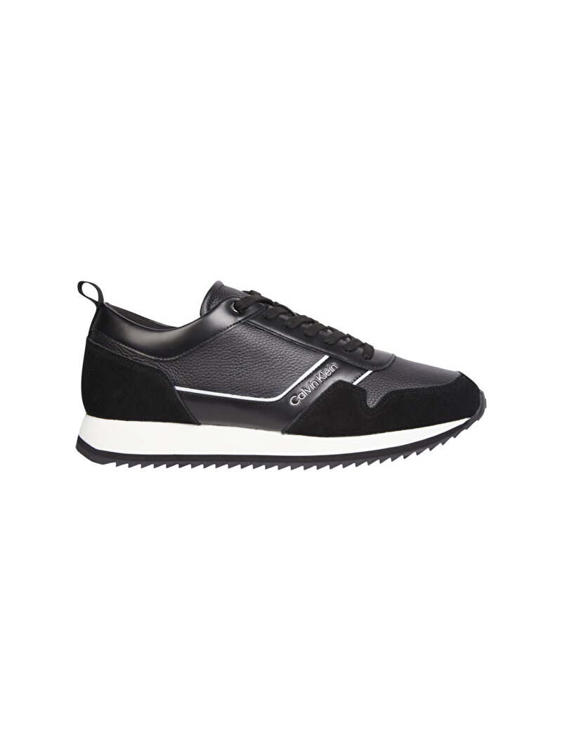 Calvin Klein Siyah Renkli Erkek Low Top Lace Up Sneaker