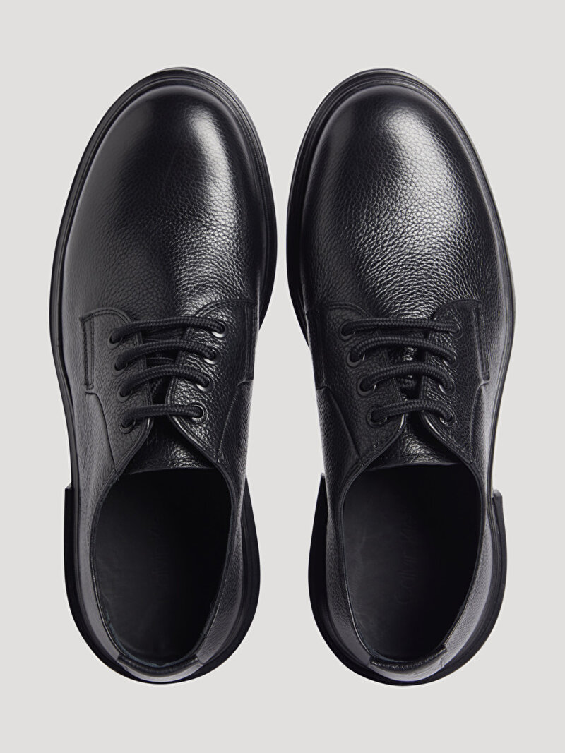 Calvin Klein Siyah Renkli Erkek Derby Ayakkabı