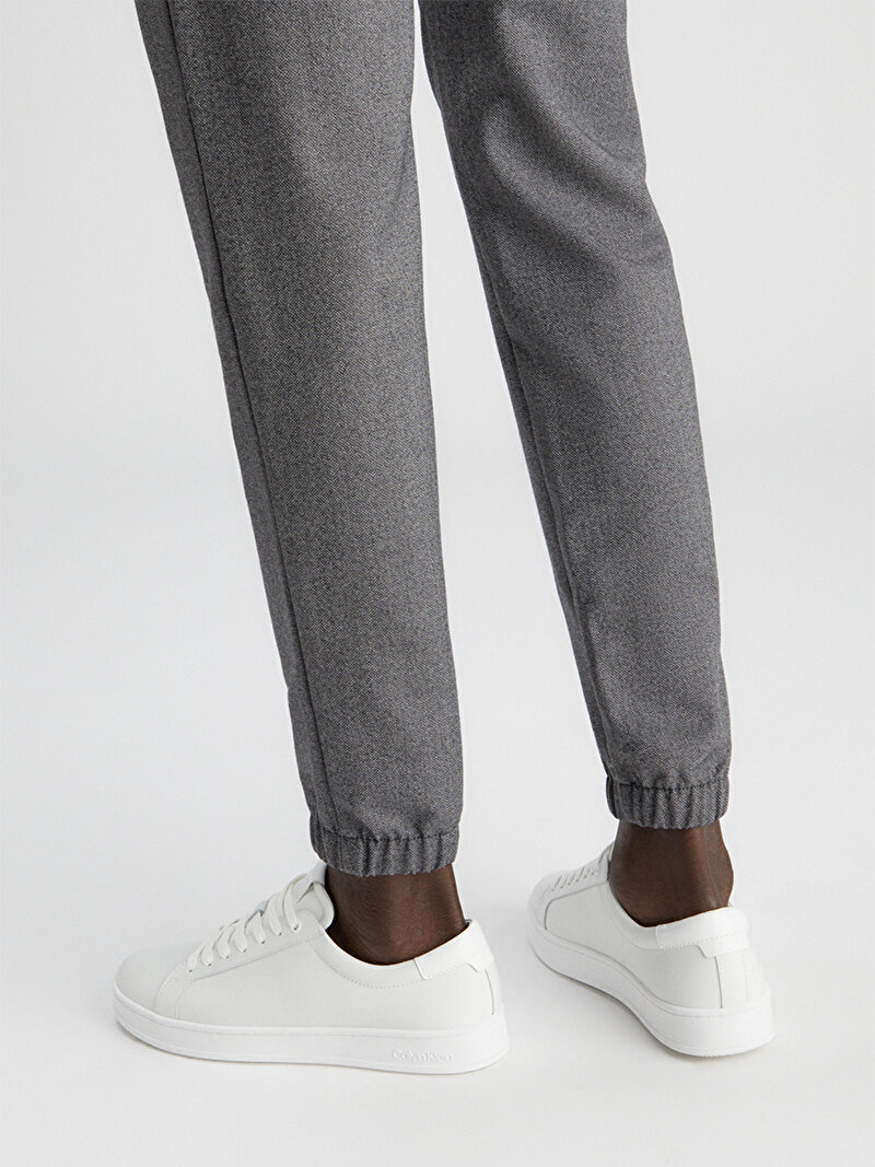 Calvin Klein Beyaz Renkli Erkek Low Top Lace Up Sneaker