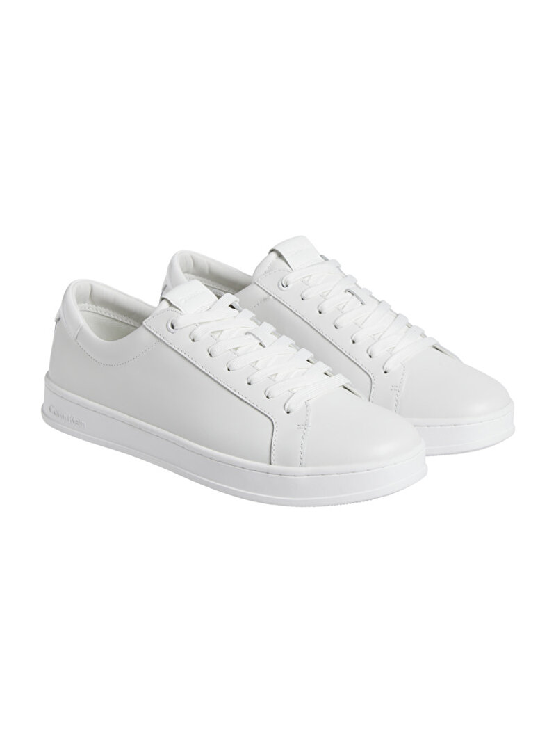 Calvin Klein Beyaz Renkli Erkek Low Top Lace Up Sneaker