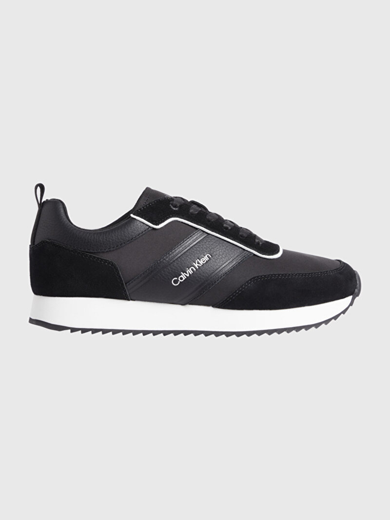 Calvin Klein Siyah Renkli Erkek Low Top Lace Up Sneaker