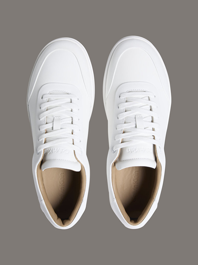 Calvin Klein Beyaz Renkli Erkek Low Top Lace Up Oxford Sneaker