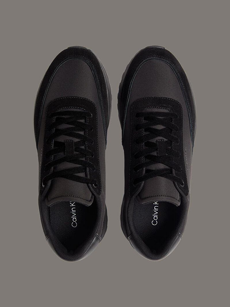Calvin Klein Siyah Renkli Erkek Low Top Lace Up Sneaker