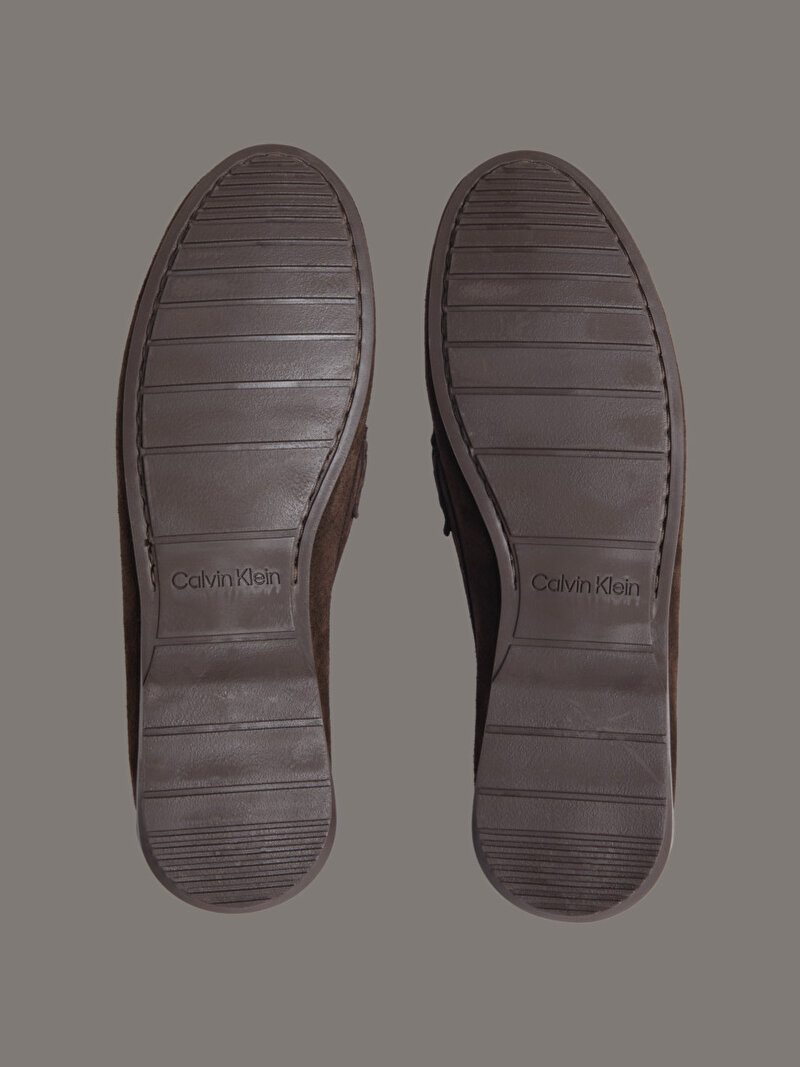 Calvin Klein Kahverengi Renkli Erkek Driver Klasik Ayakkabı