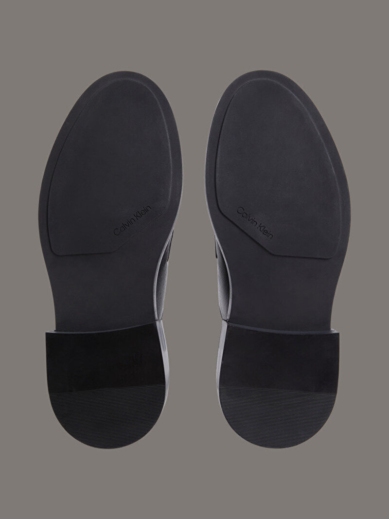 Calvin Klein Siyah Renkli Erkek Post Man Derby Klasik Ayakkabı