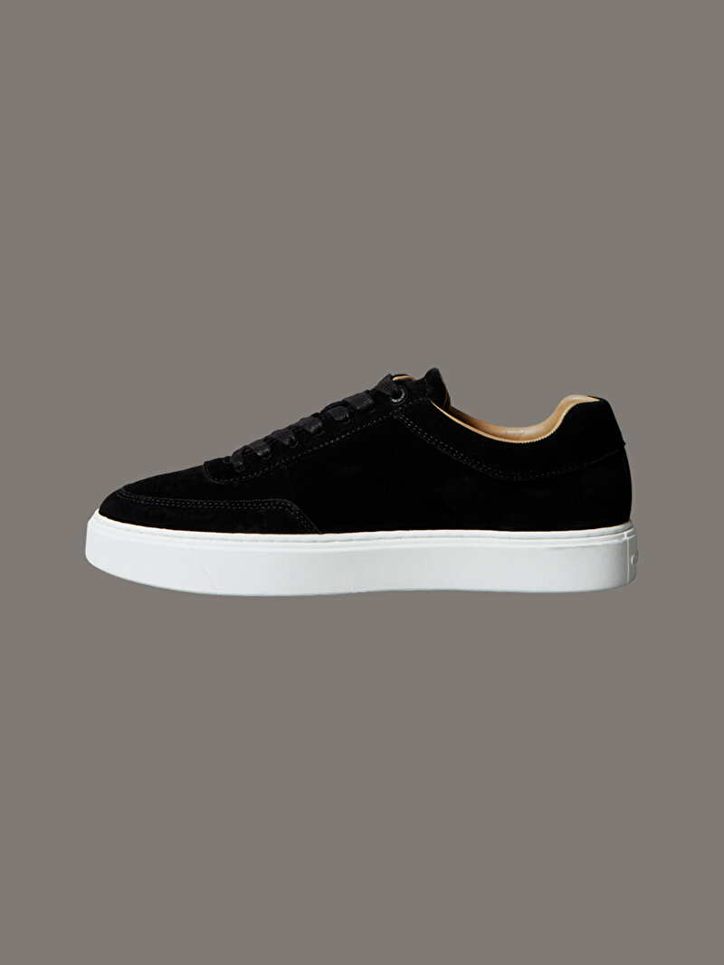Calvin Klein Siyah Renkli Erkek Clean Cup Low Laceup Sneaker