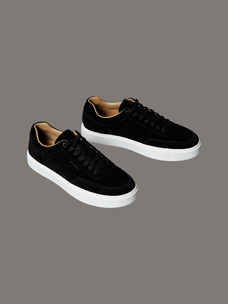 Calvin Klein Siyah Renkli Erkek Clean Cup Low Laceup Sneaker