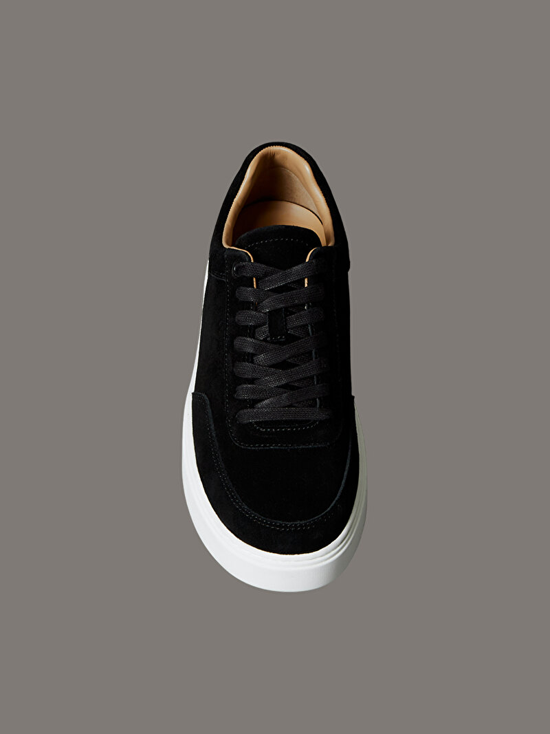 Calvin Klein Siyah Renkli Erkek Clean Cup Low Laceup Sneaker