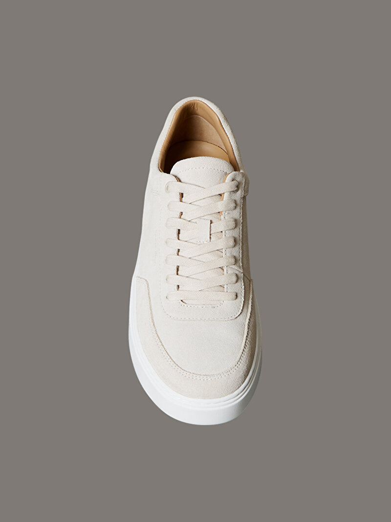 Calvin Klein Bej Renkli Erkek Clean Cup Low Laceup Sneaker
