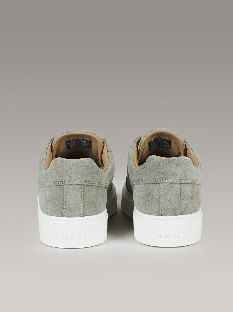 Calvin Klein Yeşil Renkli Erkek Clean Cup Low Laceup Sneaker