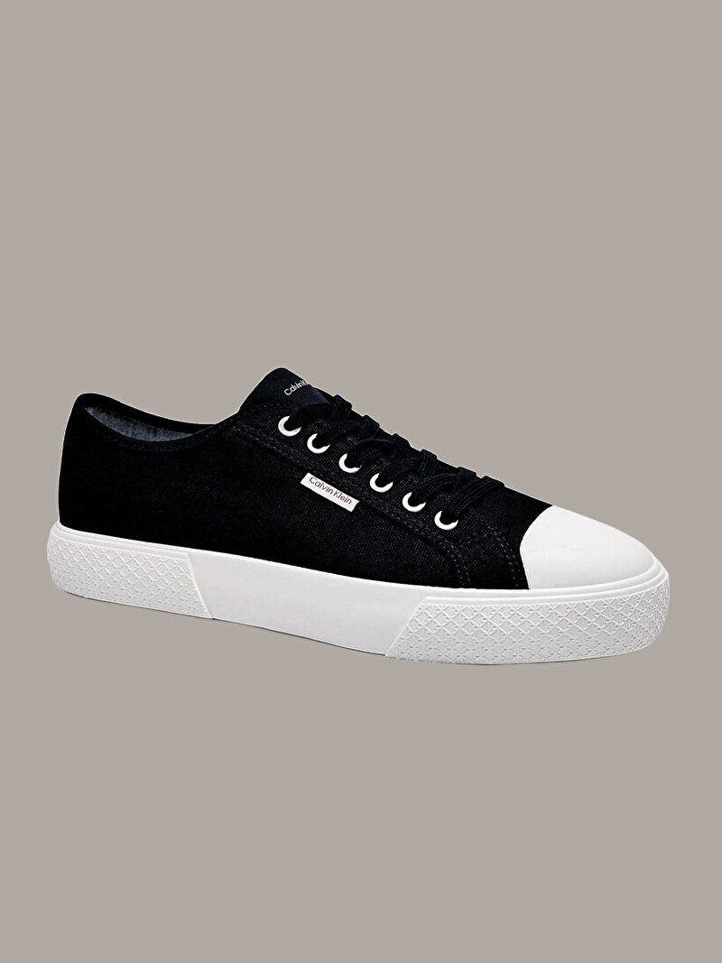 Calvin Klein Siyah Renkli Erkek Vulcanic Laceup Sneaker