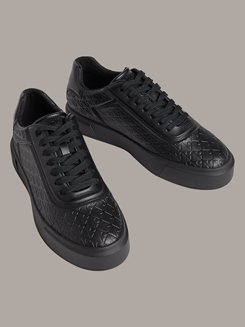 Calvin Klein Siyah Renkli Erkek Basket Cup Sneaker