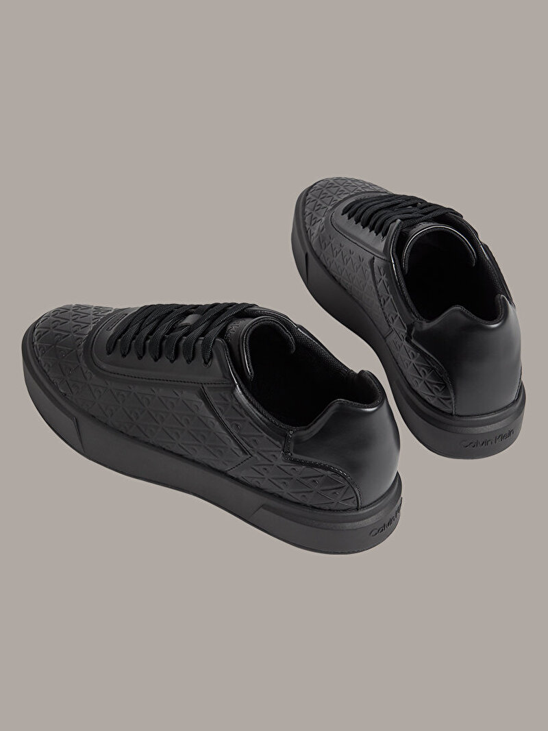 Calvin Klein Siyah Renkli Erkek Basket Cup Sneaker