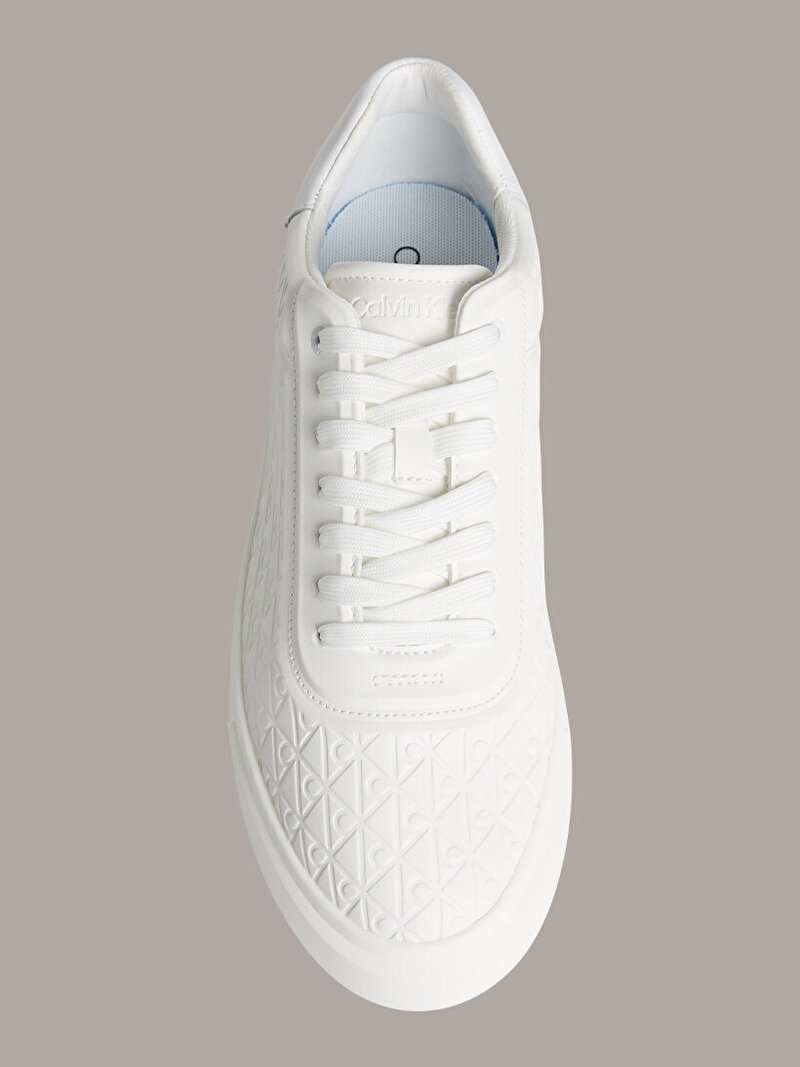 Calvin Klein Beyaz Renkli Erkek Basket Cup Sneaker