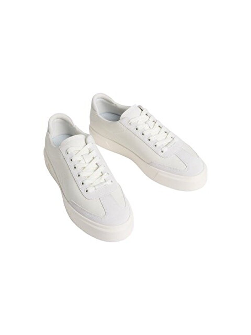 Calvin Klein Beyaz Renkli Erkek Basket Cupsole Sneaker