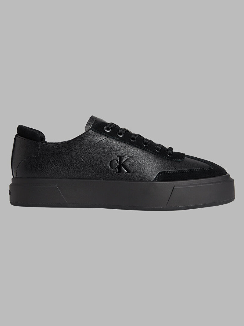 Calvin Klein Siyah Renkli Erkek Basket Cupsole Sneaker
