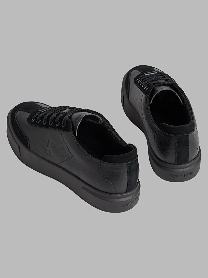 Calvin Klein Siyah Renkli Erkek Basket Cupsole Sneaker