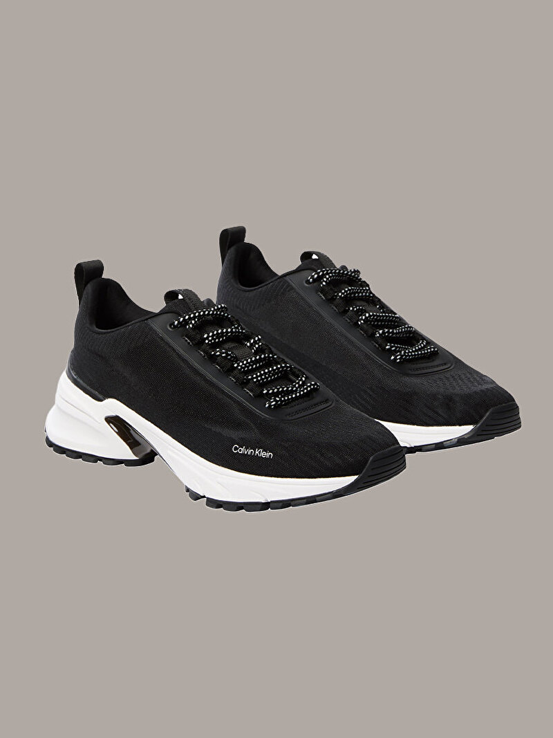 Calvin Klein Siyah Renkli Erkek Hike Runner Laceup Sneaker