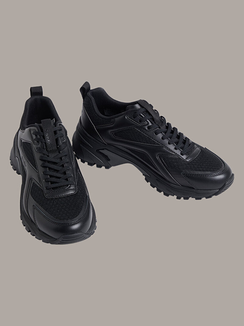 Calvin Klein Siyah Renkli Erkek Hike Runner Laceup Sneaker