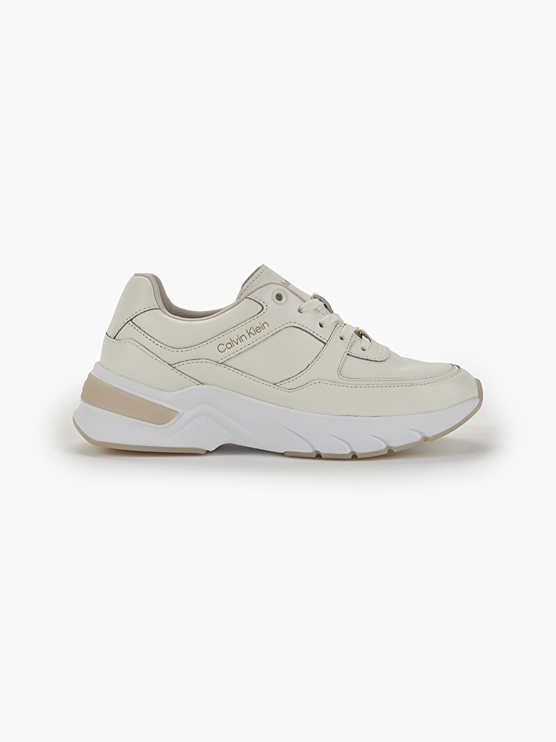 Calvin Klein Beyaz Renkli Kadın Elevated Runner Sneaker