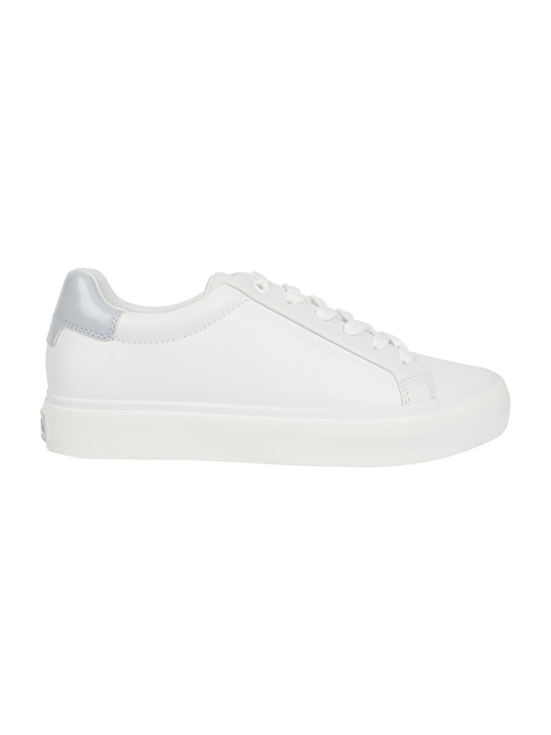 Calvin Klein Beyaz Renkli Kadın Vulcanized Lace Up Sneaker