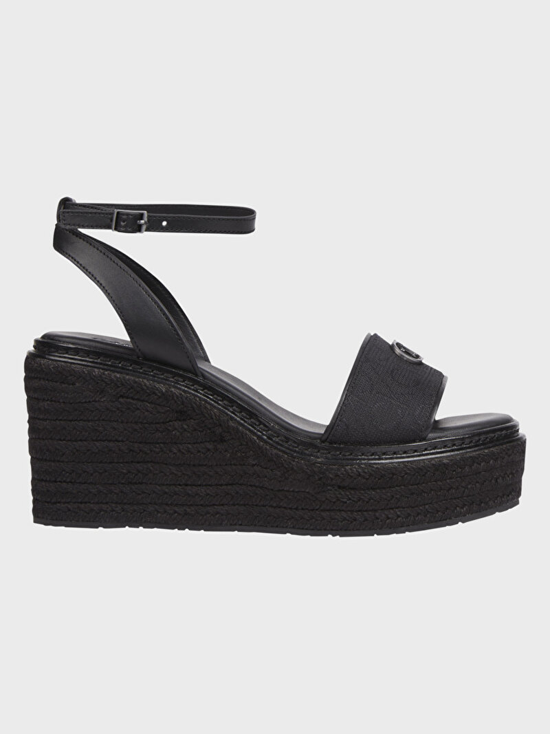Calvin Klein Siyah Renkli Kadın Wedge 50H Topuklu Sandalet