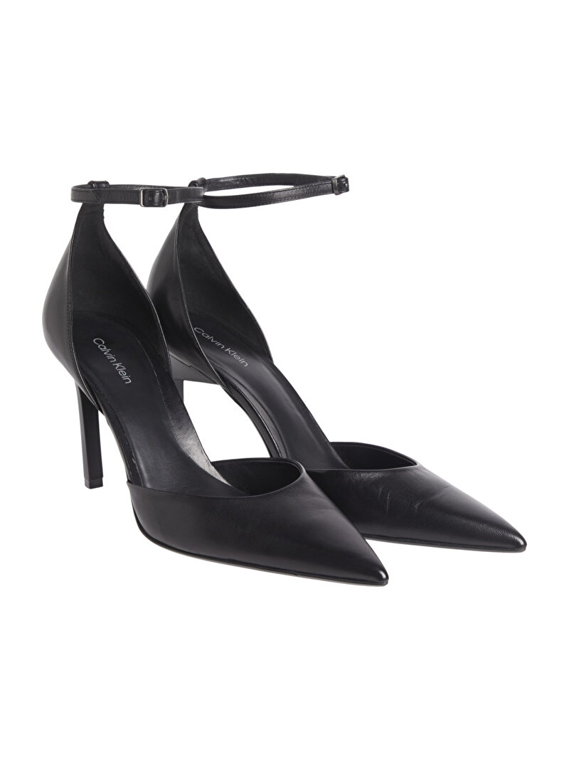 Calvin Klein Siyah Renkli Kadın Geo Stiletto Topuklu Ayakkabı
